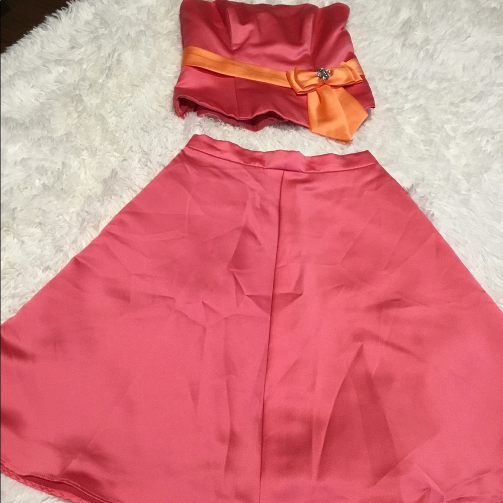NWOT Alfred Angelo 2-Piece Prom Dress - Picture 2 of 5